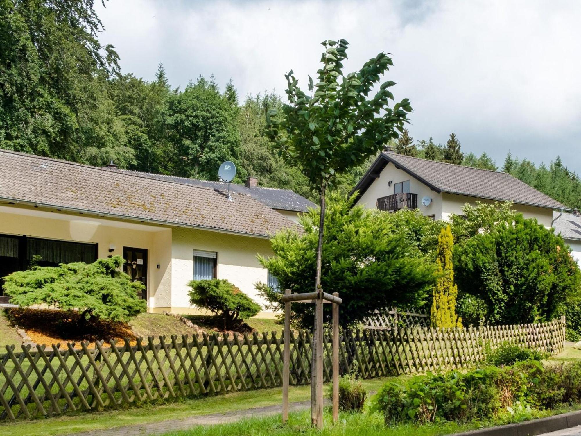 Idyllic Bungalow In Feusdorf With Forest View Exterior photo